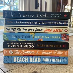 Young Adult Fiction Books Bundle